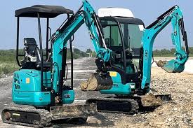 Excavadoras con aire acondicionado
